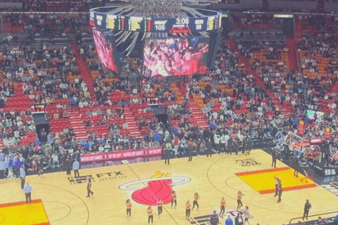 Miami: Miami Heat Basketball Game Ticket at Kaseya Center Premium Seating in the Lowest Tier Closest to the Court