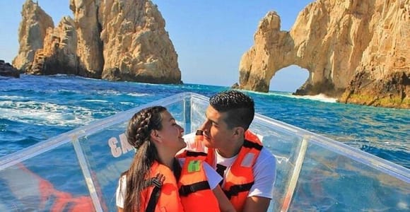 Cabo San Lucas: Completely Clear Boat Tour with Guide