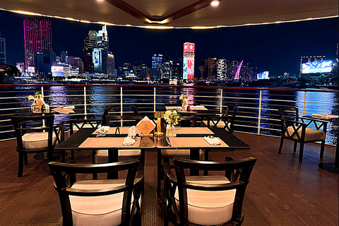 Ho Chi Minh City: Ben Thanh Princess Evening Dining Cruise 5-course meal / Special Set Menu / Subtle Choice