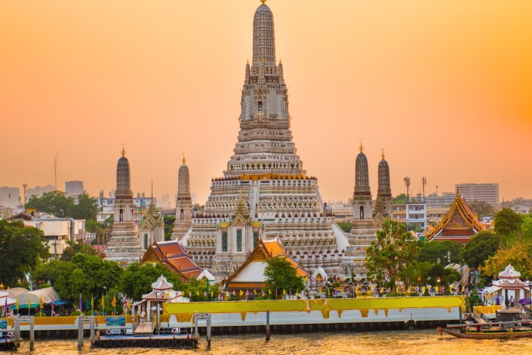 Lo mejor de Bangkok: Lo mejor de la ciudad con el Mercado Flotante y de TrenesLo mejor de Bangkok: Descubre lo más destacado y la Ruta de los Mercados Flotantes
