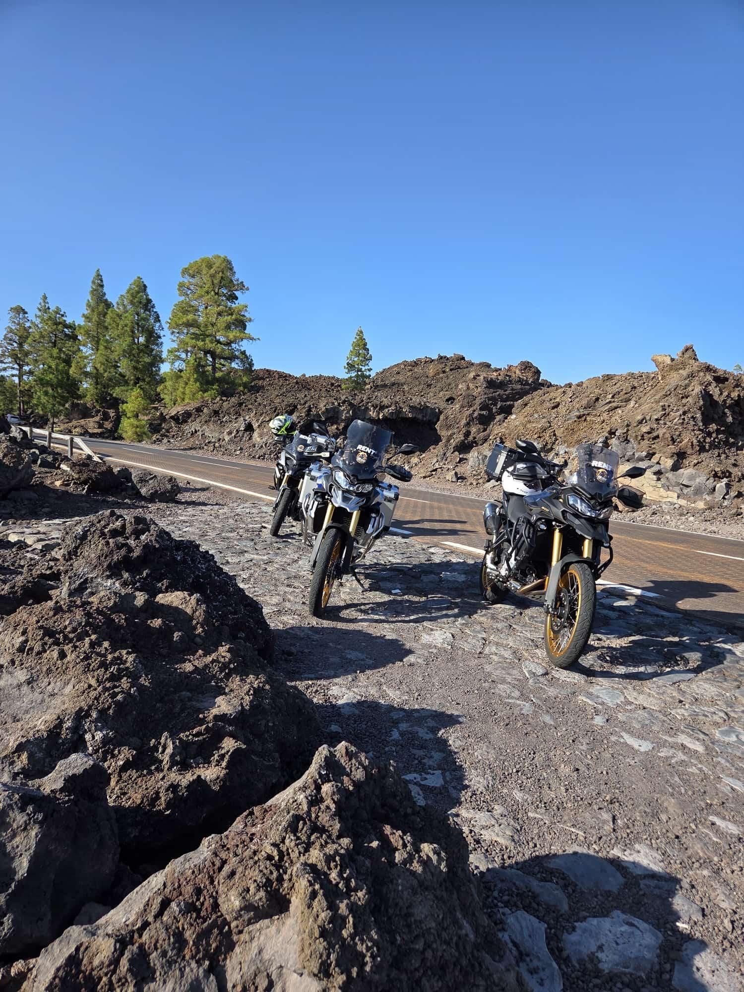 Motorrad mieten auf Teneriffa + kostenlose selbstgeführte GPS-Strecke