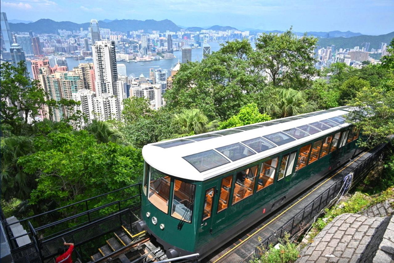 Hong Kong: Peak Tram ride, Dim Sum Tasting & City Highlights 9:30 AM Tour from Admiralty Center (Hong Kong island side)