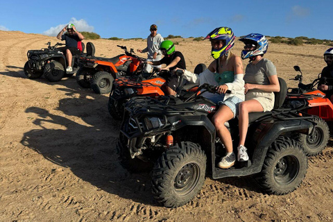 Agadir/Taghazout: Quad Bike On The Beach W- Tea & Biscuits QUAD BIKE FROM TAGHAZOUT
