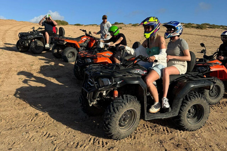 Agadir/Taghazout: Quad Bike On The Beach W- Tea & Biscuits QUAD BIKE FROM TAGHAZOUT