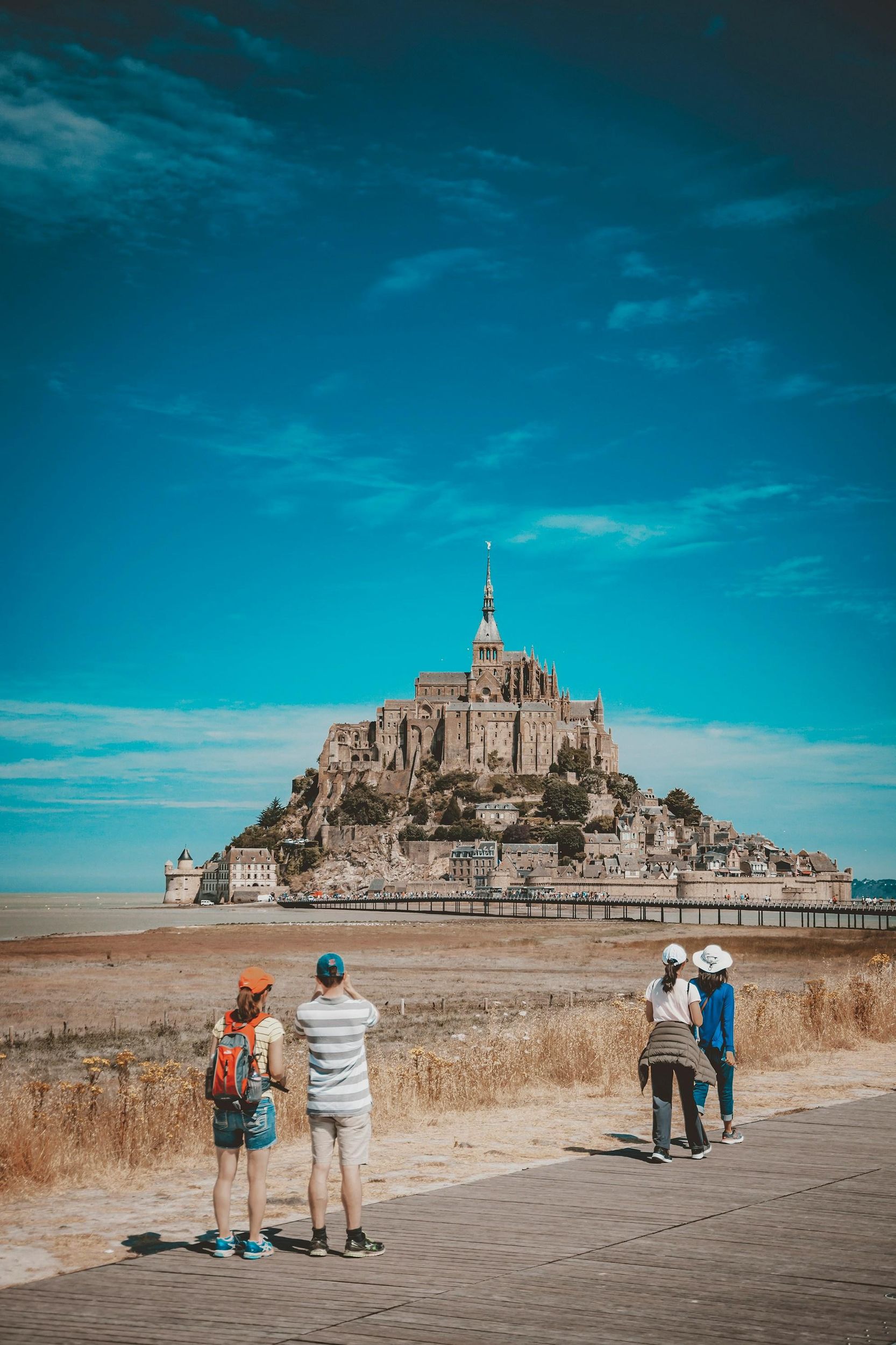 Shuttle von Bayeux zum Mont Saint-Michel mit Tickets für die Abtei