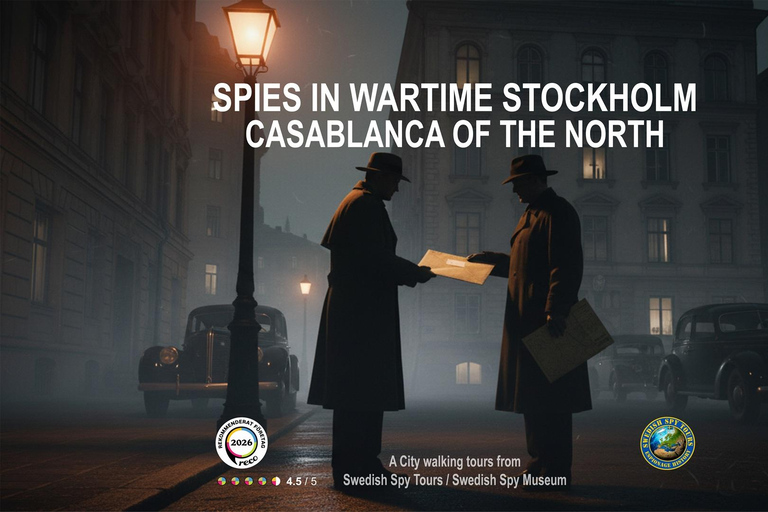 Stockholm: WWII Espionage Guided Walking Tour