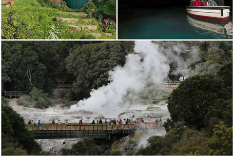 Auckland: Hobbiton, Rotorua, Waiotapu e Waitomo - Excursão de 3 dias