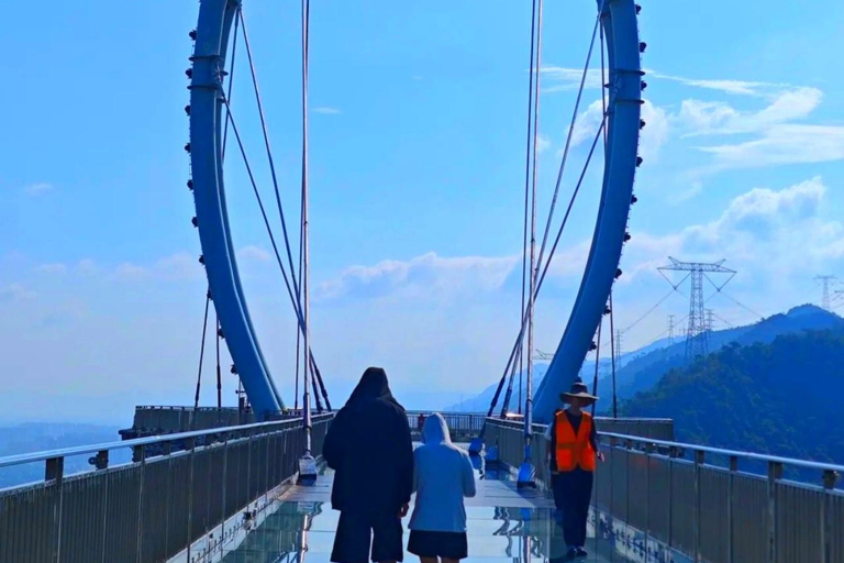 Guangzhou to Huangtengxia: Skywalk/Cable Car/Karts/7D Cinema Skywalk + One-Way Cable Car + One-Way Shuttle Bus
