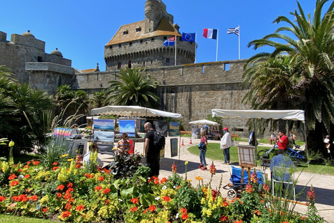 Mont Saint-Michel Normandia Bretanha Mercedes de 2 dias privativoGuiado ao vivo