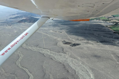 Nazca : 60 min de survol 21 figures de Nazca et Palpa + transferts inclus