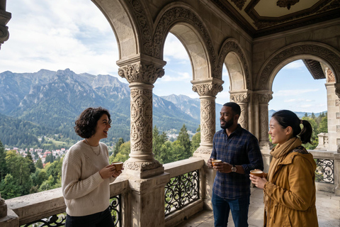 Day Trip - Bran Castle, Peles Castle & "Wednesday" Castle COACH TOUR Audio guide in 24 languages