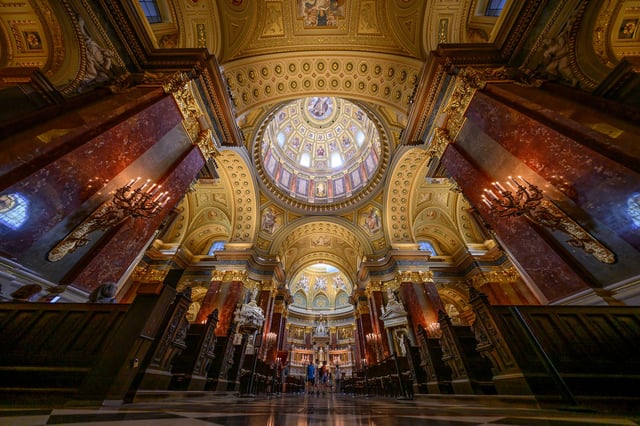 Budapest: St. Stephen&#039;s Basilica/Dome/Treasury Entry Ticket