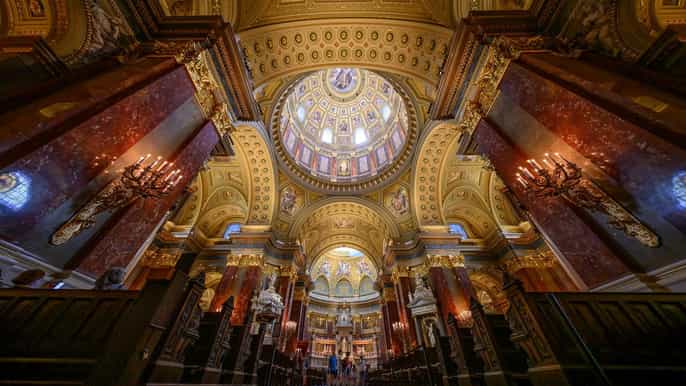 Budapest: Ticket de entrada a la Basílica/Cúpula/Tesoro de San Esteban