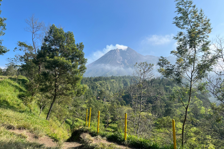From Yogyakarta: Mount Merapi Trekking & Cave Tubing Tour