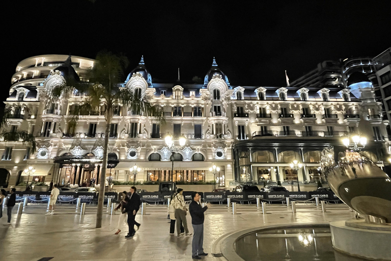 Monaco : visite nocturne privée avec le village d&#039;Eze et le casino