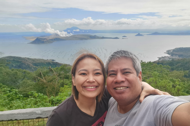 私人观光：大雅台高地和塔尔火山游船私人观光：大雅台中部地区和塔尔火山游船