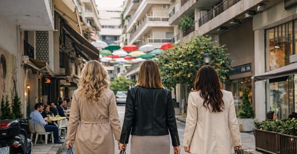 Explore Thessaloniki through fashion with a local stylist