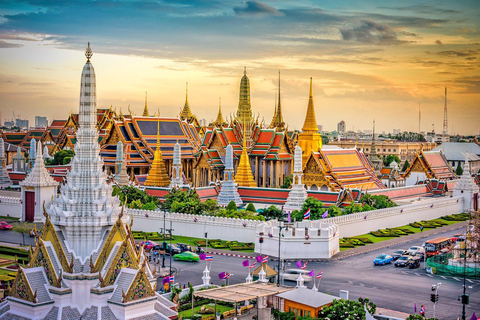 Bangkok: Stadt Highlights 4 Tempel Tour - Kleine Gruppe + Mittagessen