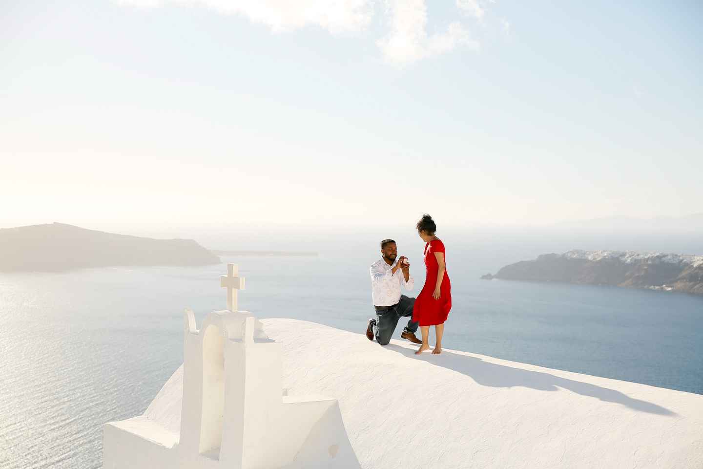 Proposal Photographer in Santorini