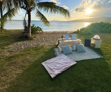 Honolulu: Luxe picknick aan het strand & schilderen