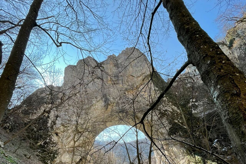 Canyon de Vratna et portes de pierre, vignobles Felix Romuliana et Rajac