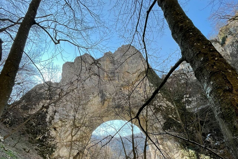 Canyon de Vratna et portes de pierre, vignobles Felix Romuliana et Rajac