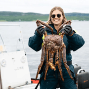 キルケネス：RIBで行く夏のタラバガニ・サファリ（タラバガニ料理付き