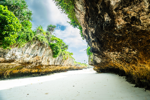 Secret Beach, Kuza Cave and Jozani forest with transfer