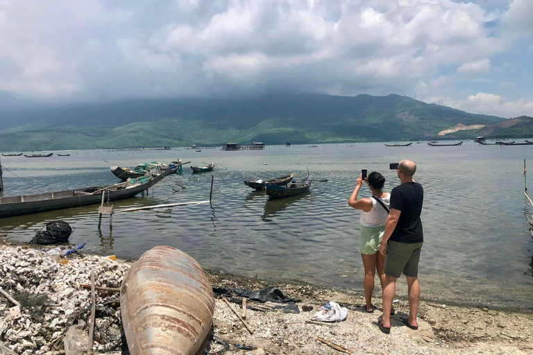 Von Hue aus: Hoi An Bustransfer mit Hai Van Pass &amp; Marmor ...