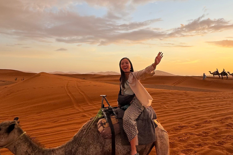 Marrakesh: Sahara Desert Tour From Marrakech 3D2N & Glamping Private Luxury Tour