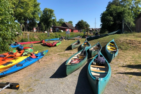 Rondleiding door Bremen: Hele dag kano's huren op de rivier de Wümme