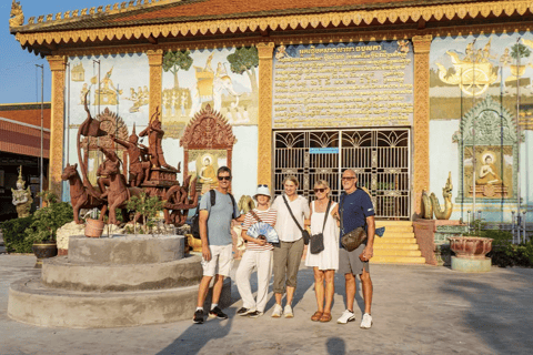 Siem Reap: Village Tour with HeroRATs & Lotus Silk Farm Vespa Option + English Guide