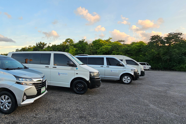 Lotnisko Cancun: prywatny transfer do Tulum (70 mil)