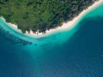 4-øy-tur fra Koh Lanta til Koh Kradan med strandlunsj