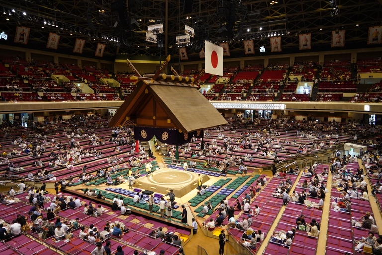 Tóquio: Torneio de luta de sumô em Ryogoku (assento B)