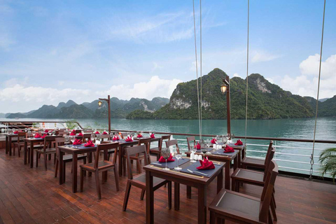 Hanoi: 2 Days Lan Ha Bay by 5 star Orchid Trendy Cruise 2 Days Lan Ha Bay by 5 star Orchid Trendy Cruise