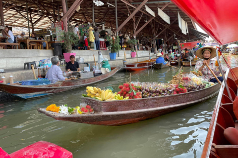 BKK : Mercado Flotante Privado Damnoen Saduak y Mercado de TrenesBKK: Mercado Flotante Privado Damnoen Saduak y Mercado de Trenes