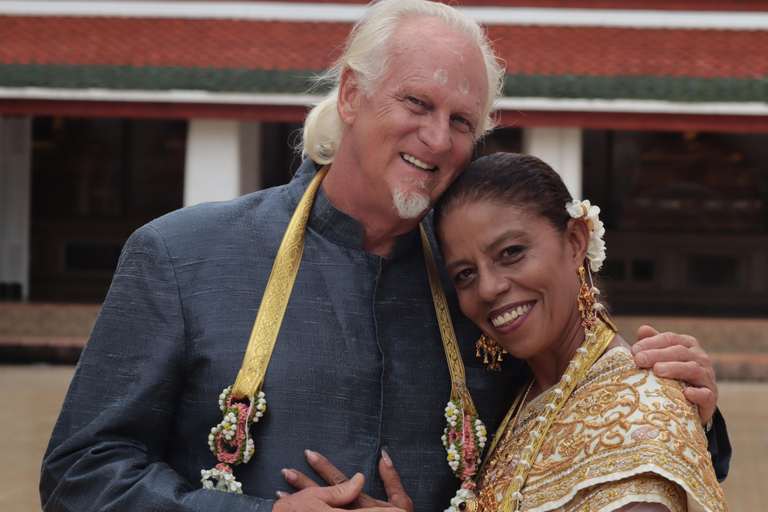 曼谷泰式佛教婚礼仪式及照片拍摄