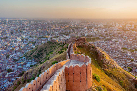 Jaipur: Amber fort hawa Mahal en jantar mantar tour