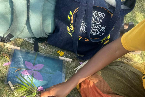 Botanical Printing and Water Marbling in Mexico City