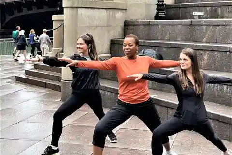 Chicago River Yoga Walk