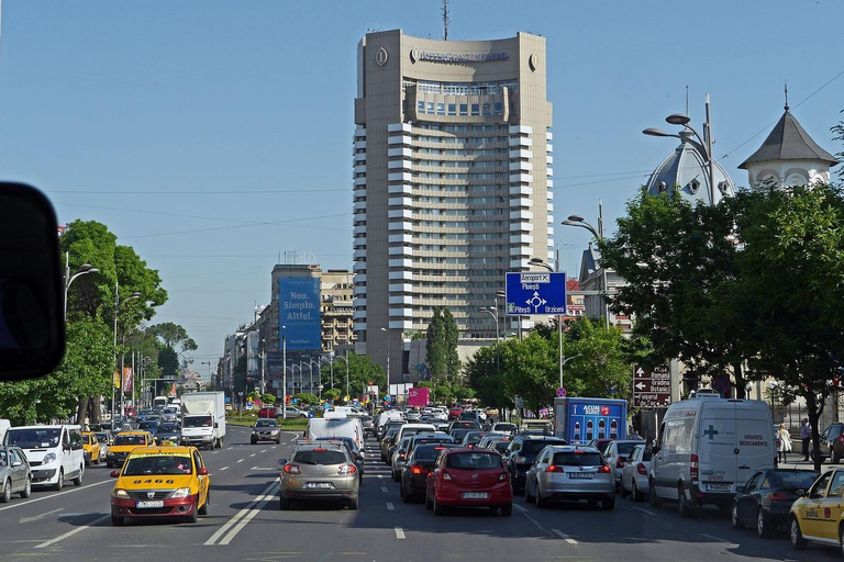 Bucharest city tour by car1 h city tour