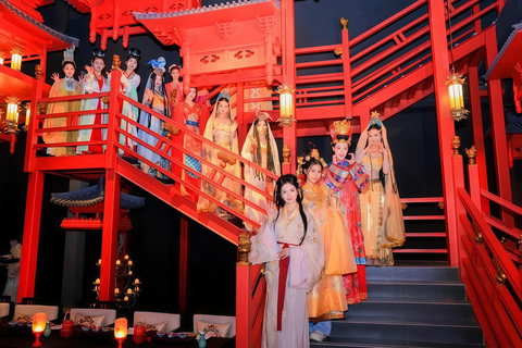 Guangzhou: Silk Road Show with Dinner & Costume Rental SVIP Seat Only Meal