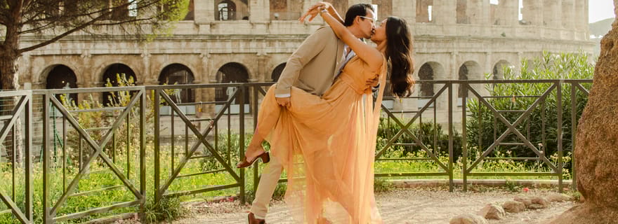 Rome : séance photo au Colisée avec reel en option