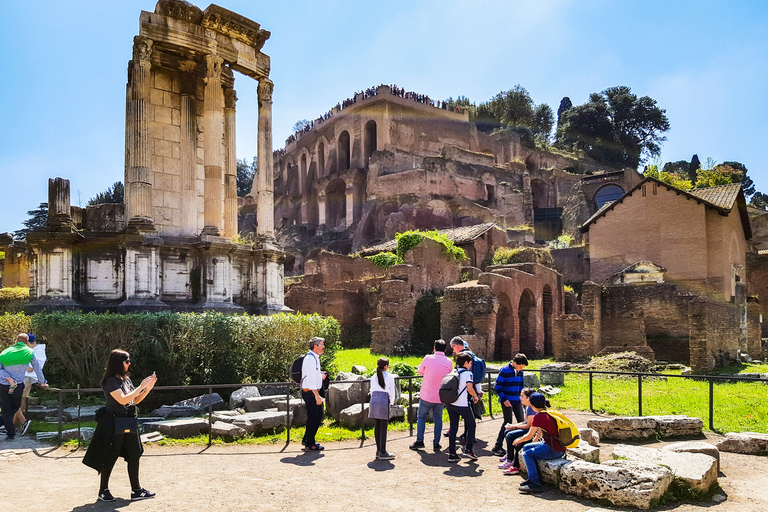 Rome: Colosseum, Roman Forum & Palatine Hill Tour Colosseum, Forum, and Palatine Hill Guided Tour in Italian