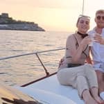 Tour privato in barca al tramonto con aperitivo nel Golfo di Portofino