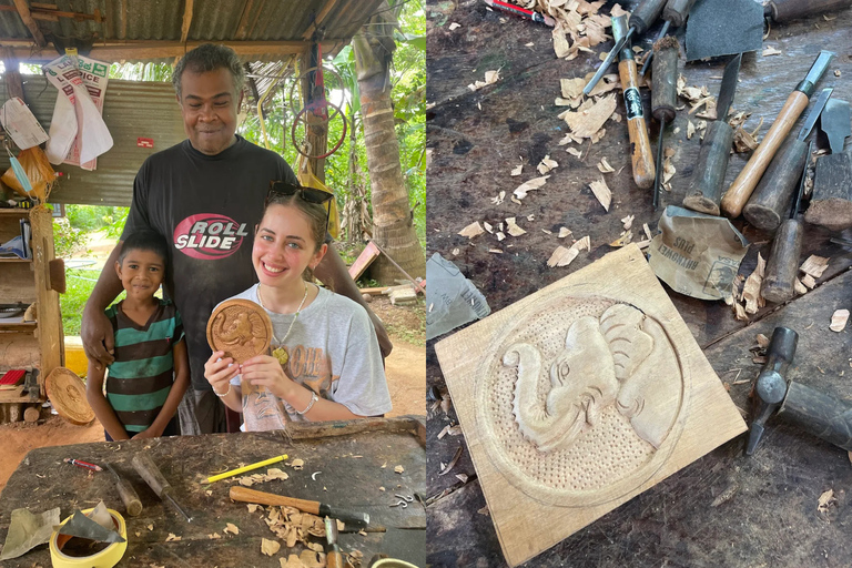 Sigiriya Wood Carving Workshop:3-Hour Make Your Own Souvenir