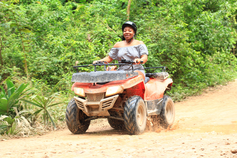 Playa del Carmen : Aventure en quad, tyrolienne et piscine naturelle