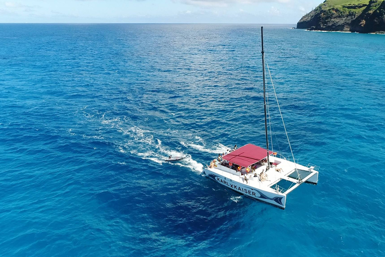 Grand Baie: Crociera di un giorno intero in catamarano alle Isole del Nord