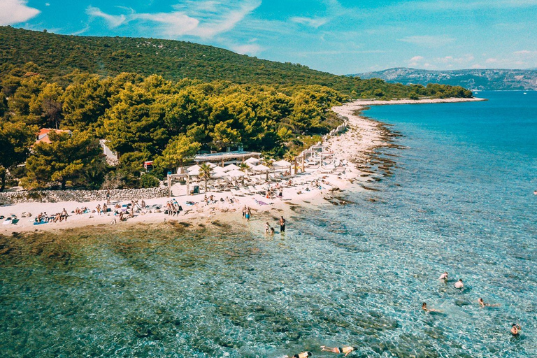 Split: Laguna Azul, Naufragio y Šolta con Comida y Bebida